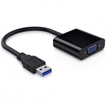 VicTop 1080P Adaptador de USB 3.0 a VGA para el sistema de Windows 10/ 8.1/ 8/ 7/ XP