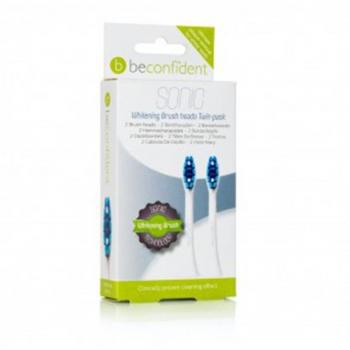 Beconfident Sonic Whitening Toothbrush Heads Twin-Pack (2 Units)