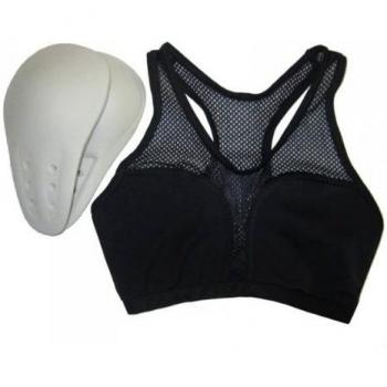 4Fighter lady Protector de pecho 4F-BS, Talla:L