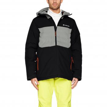 Columbia White Horizon Hybrid Jacket – Chaqueta de esquí para Hombre, Hombre, Color Black/Grey Heather, tamaño XL