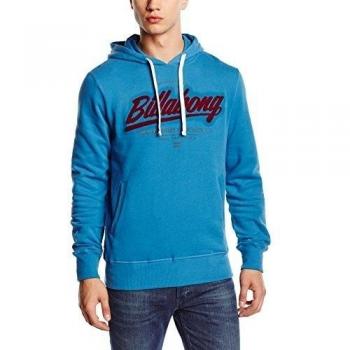 Billabong Sweathood Scriptive HO - Sudadera con capucha para hombre, color azul, talla L