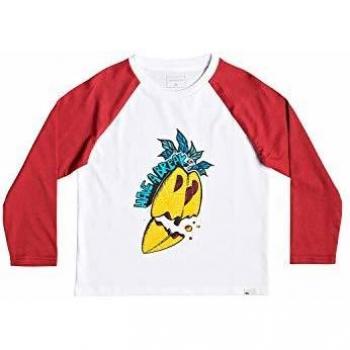 Quiksilver - Camiseta de Manga Larga - Niños 2-7 - 3 - Blanco