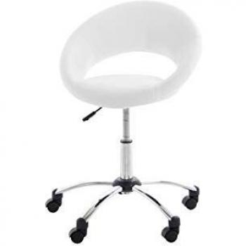 Amazon Brand - Movian Thun - Silla de escritorio, 53 x 60 x 89 cm, blanco