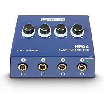 LD Systems HPA 4 - 4-Channel Headphone Amplifier