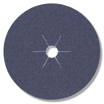 Klingspor 93045 Discos de Fibra Vulcanizados, CS 565, 30 Forma de Perforación, 50 Grano, 180 mm x 22 mm