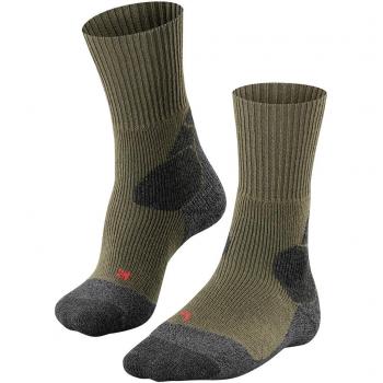 Falke TKX Expedition Men's Trekking Socks - Olive Green 42-43