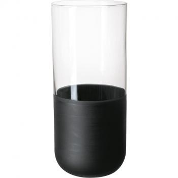 Villeroy & Boch Manufacture Rock Noire Set of 4 Old Fashioned Tumblers