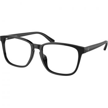 Ralph Lauren RL6226U 5001 Armazones para Hombre Negros con lentes recetados de 56 mm