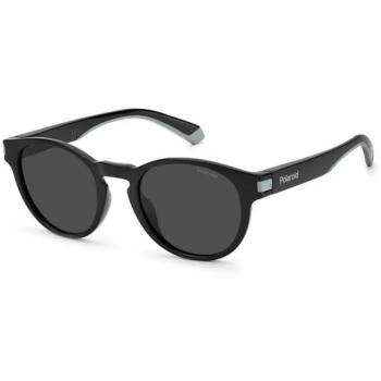 Polaroid PLD 2124/S Black Grey Polarized Sunglasses for Unisex Adults