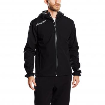 uhlsport Essential Cazadora De Tejido Suave Casual, Hombre, Negro, XXXL