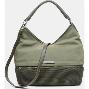 Bolso de hombro Euphoria con acolchado en verde