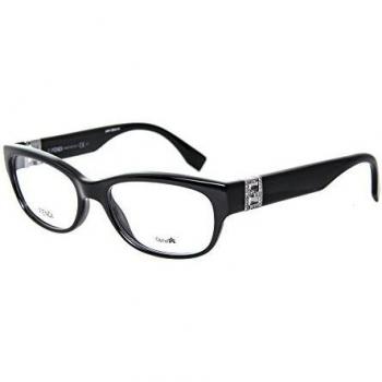 FENDI Brillengestelle FF 0048 D28/17-52-17-130 Monturas de gafas, Negro