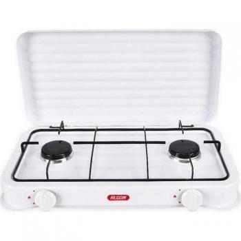 Algon-Hornillo de Gas 2 Fogones con Tapa