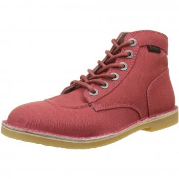 Kickers Orilegend, Zapatos de Cordones Derby para Mujer, Rot