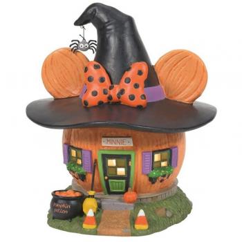 Figura decorativa Mickey y Minnie Casa Calabaza