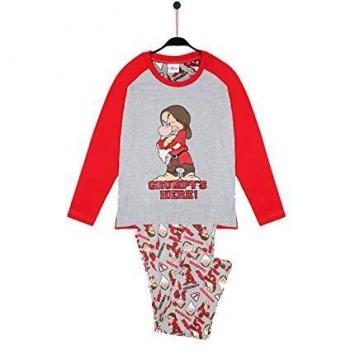 Disney Pijama Manga Larga Grumpy para Niña