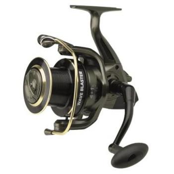 Carrete de Surfcasting Kinetic Wave Blaster 7000-FD - Carrete de pesca, tamaño 7000, diseño para surfcasting, sistema de freno frontal, construcción resistente al agua y a la corrosión, relación de transmisión