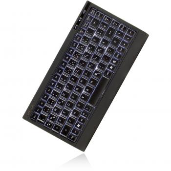 KeySonic ACK-595 UEL USB Alemán Negro - Teclado