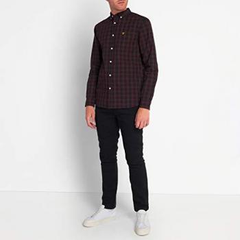 Lyle & Scott Long-Sleeve Checked Poplin Shirt - Cotton