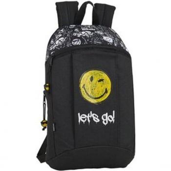 SAFTA - MINI MOCHILA SMILEY WORLD GRAFFITI