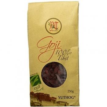 Bayas de Goji Yuthog 100% Naturales, 250 gramos