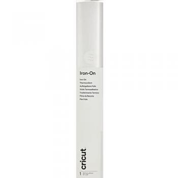 Cricut Everyday Iron-On Vinilo Termoadhesivo, Blanco, 30.5 cm x 61 cm