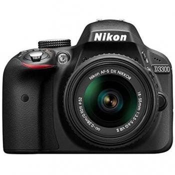 Nikon D3300 24.2MP + Objetivo AF-S DX NIKKOR 18-55mm f/3.5-5.6G VR II