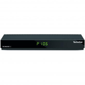 TechniSat TechniStar - Receptor de TV por satélite, negro [importado]
