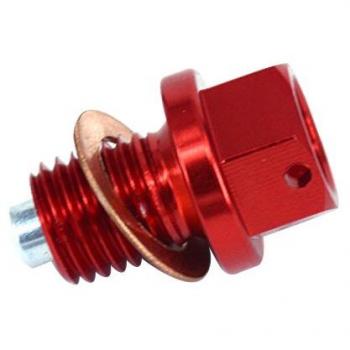 CNC aluminio magnético Tornillo de drenaje de aceite perno