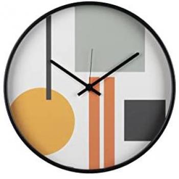 Reloj de Pared Multicolor Metal 40x4,5x40 Cm - Adda Home