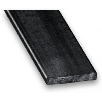 Pletina de acero laminado en caliente 25 x 4 mm - 1 m, perfil plano pintado
