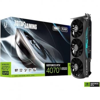 Zotac Gaming GeForce RTX 4070 Ti SUPER Trinity Black Edition 16GB GDDR6X DLSS3
