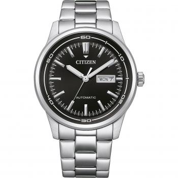 Reloj Automático de Hombre Citizen NH8400-87EE, Acero Inoxidable, Esfera Negra, 42mm, 10ATM