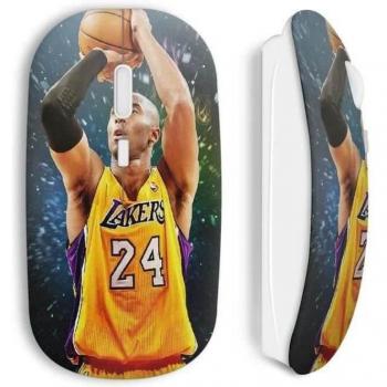 Ratón inalámbrico de baloncesto Kobe Bryant Lakers