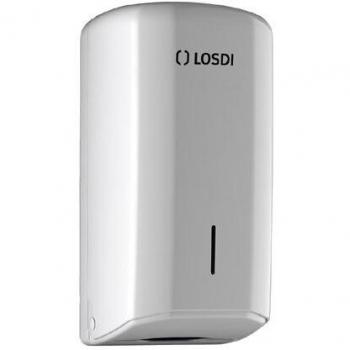 Losdi CP-201-B Unidosis Abs Z Dispensador Higiénico, Blanco