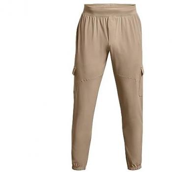 Pantalones Joggers Stretch Woven Beige para Hombre de Under Armour