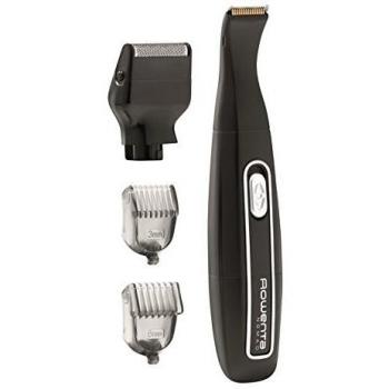 Rowenta perfilador Nomad TN3620F0 - Recortadora de barba con Kit de corte y afeitado, cuchillas titanio, dos peines y cuchilla de precisión totalmente extraíble, usar incluso en la ducha