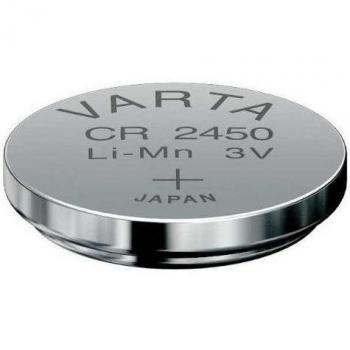 Conjunto de 10 pilas de botón de litio Varta CR 2450 3 V 24 x 5 mm