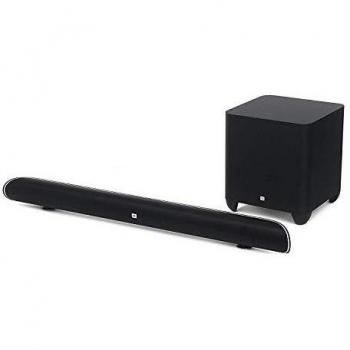 JBL Cinema SB450 - Barra de sonido 4k ultra-hd con subwoofer inalámbrico, negro