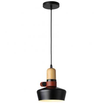 Lámpara colgante LEDBOX TROI negro E27