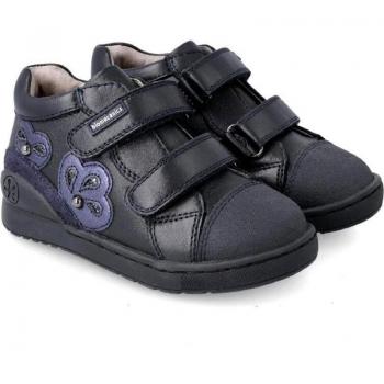 Botín Biomecanics Azul Marino Velcro para Niña, con cierre de velcro, diseño ergonómico, suela antideslizante y material transpirable