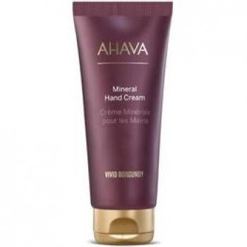 AHAVA Vivid Burgundy Moisturising Hand Cream with Dead Sea Minerals 100 ml