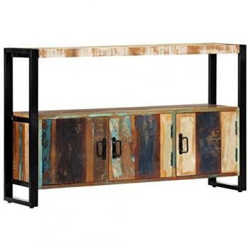 vidaXL Sideboard 120x30x75 cm Solid Reclaimed Wood