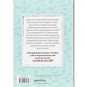 Tu vida en un libro: Aprender a escribir un libro para niños. Actividades para niños y niñas. Ejercicios en familia