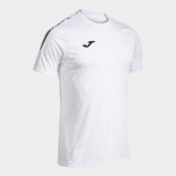 Camiseta de fútbol Joma Olimpiada manga corta hombre/niño color blanco