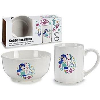 Set de Menaje Infantil Porcelana (26 x 7 x 13,8 cm) 2 Piezas