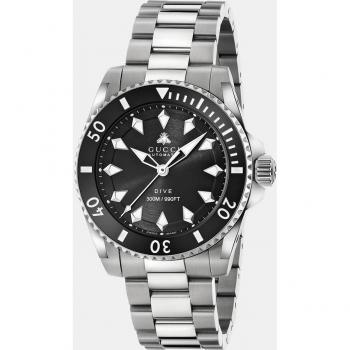 Gucci Men's Automatic Dive Watch YA136353, 40mm Stainless Steel