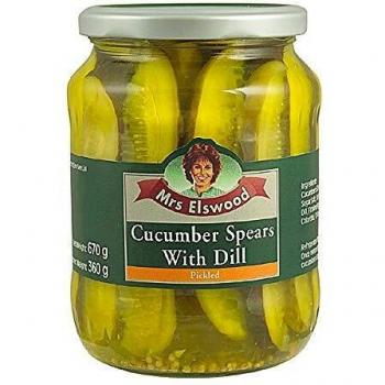 Mrs Elswood - Lanzas de pepino con eneldo en escabeche