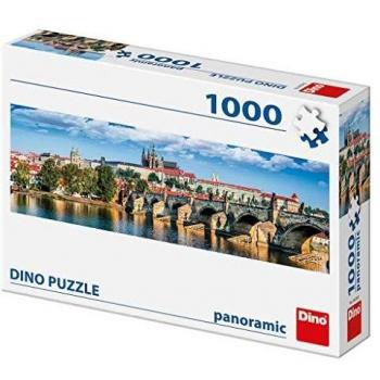 Puzzle Dino Castillo Hradcany de Dña, Praga de 1000 Piezas