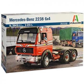 Camión a Escala 1:24 Mercedes-Benz 2238 6x4 - Kit de Montaje Italeri